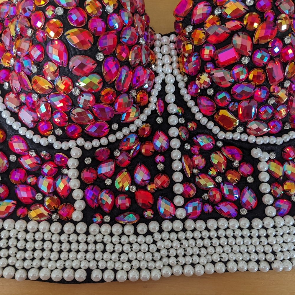 Barbiecore bustier NWT - Picture 2 of 4
